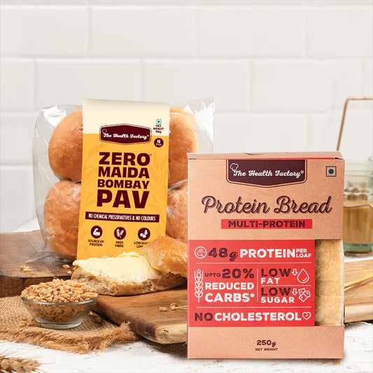 Zero Maida Pav + Multi Protein Bread Combo